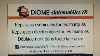 Garage DIOME automobile 78 réparation des véhicules tous marques recherche de panne contrôle technique le déplacement possi, Conflans-Sainte-Honorine