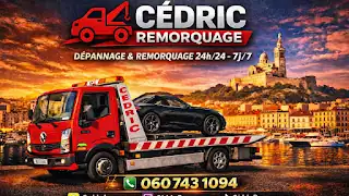 Cédric Remorquage & fils - Dépannage Remorquage automobile, Marseille