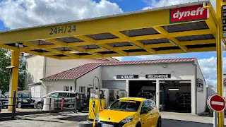 Garage de l'Europe - station Dyneff, Roanne