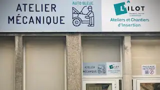 Auto Bleue Garage solidaire - les ateliers de l'Îlot, Amiens